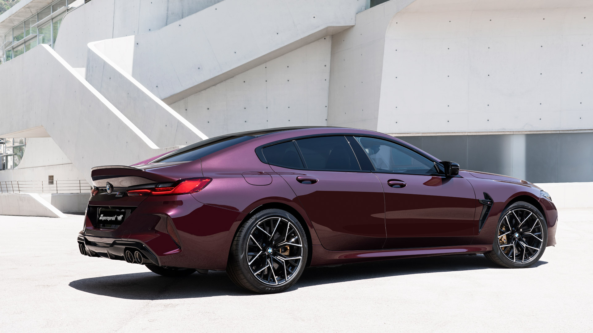 Supersprint Auspuff für BMW F93 M8 Competition Gran Coupè M X-Drive 4.4i V8 (S63M - 625 PS - Modelle mit OPF) 2020 ->