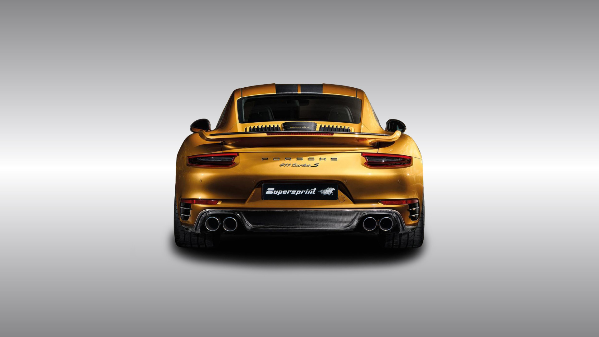 Supersprint Exhaust for PORSCHE 991 Turbo S Exclusive Series 3.8i (607 Hp) 2017 ->
