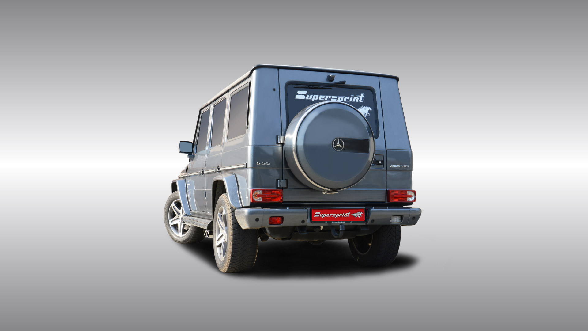 Impianto di scarico per MERCEDES W463 (4-porte) G55 AMG V8 Kompressor 2004 -> 2012