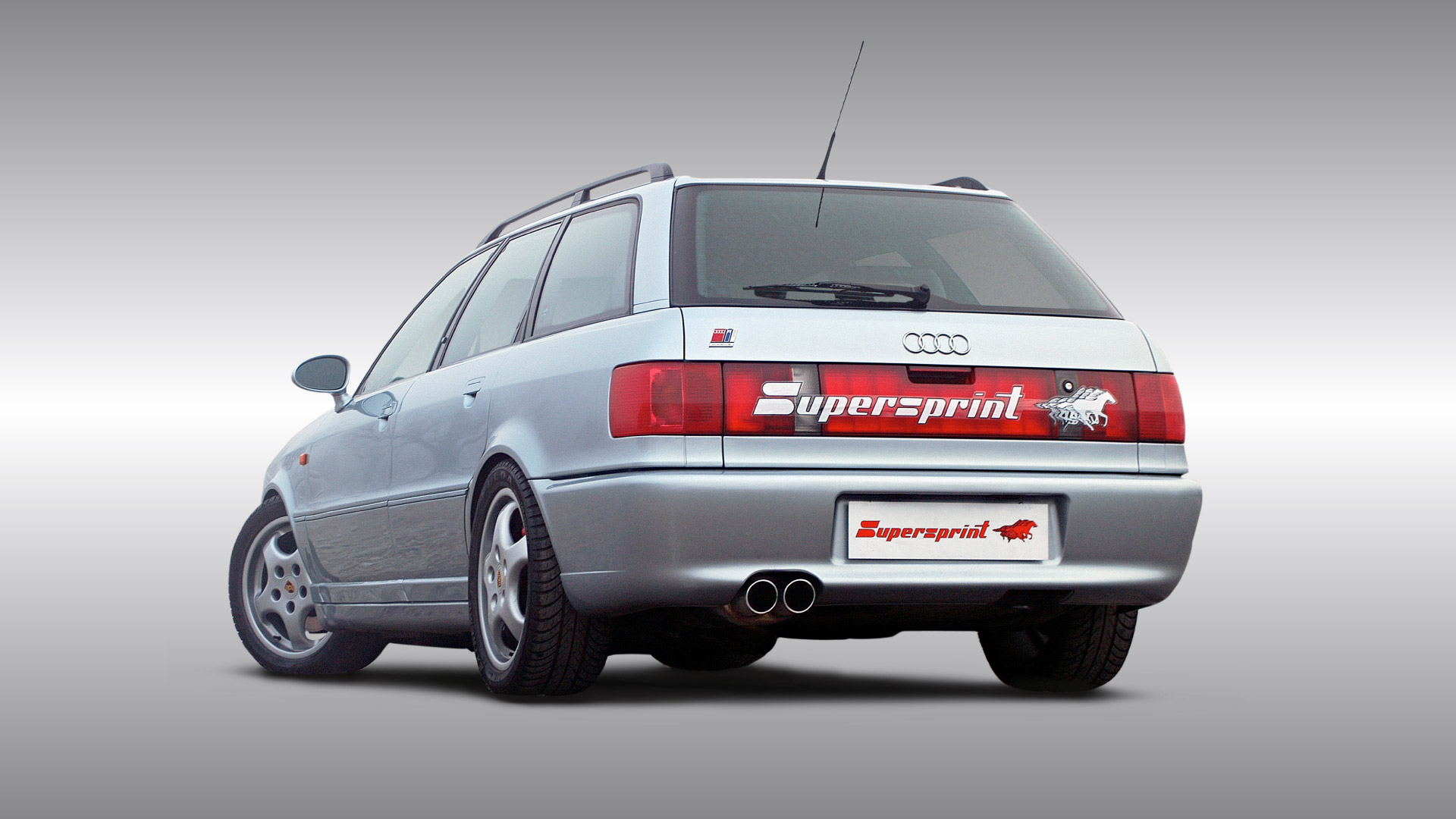 Supersprint Auspuff für AUDI RS2 Avant 2.2i Turbo Quattro (315 PS) '94 -> '96