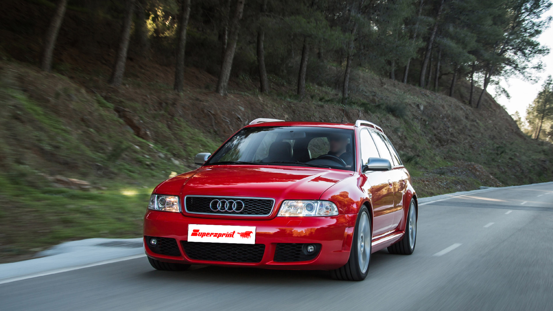 Supersprint Auspuff für AUDI RS4 QUATTRO 2.7i  V6 (380 PS)  ' 00 -> ' 02