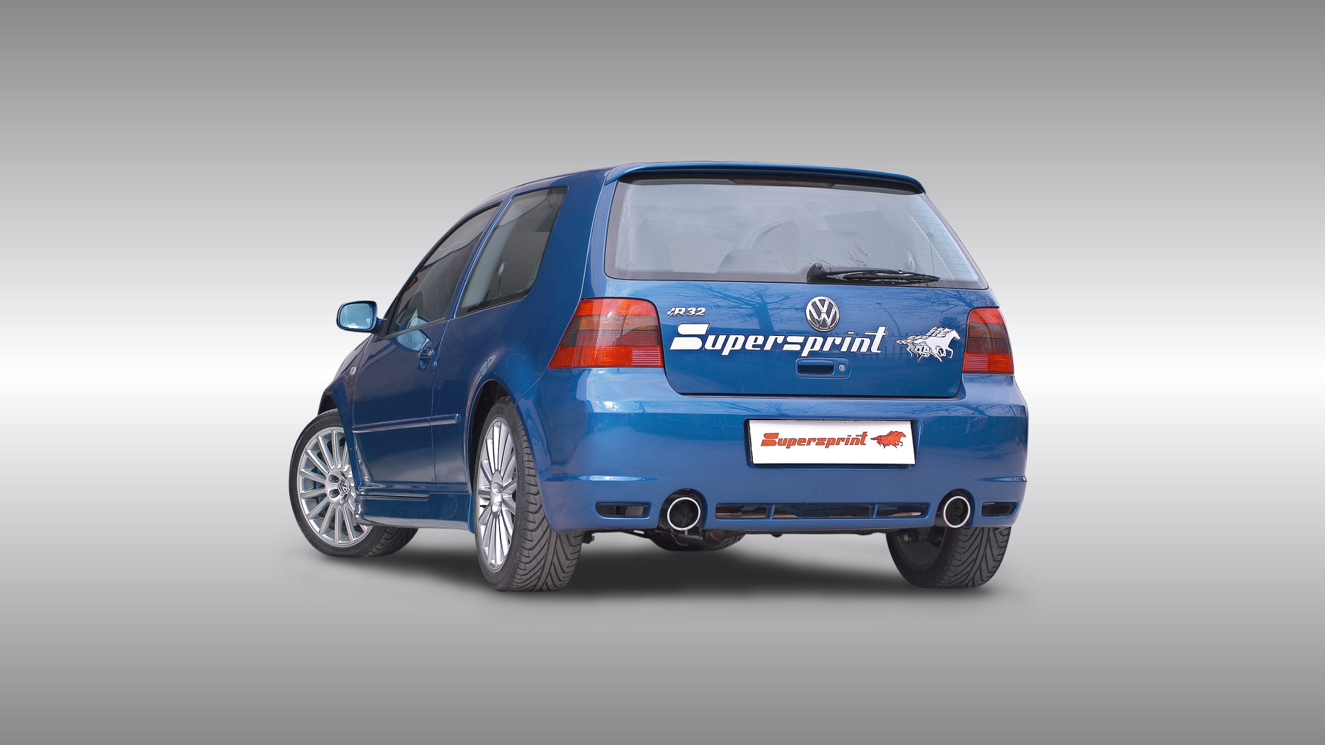 Supersprint Auspuff für VW GOLF IV R32
