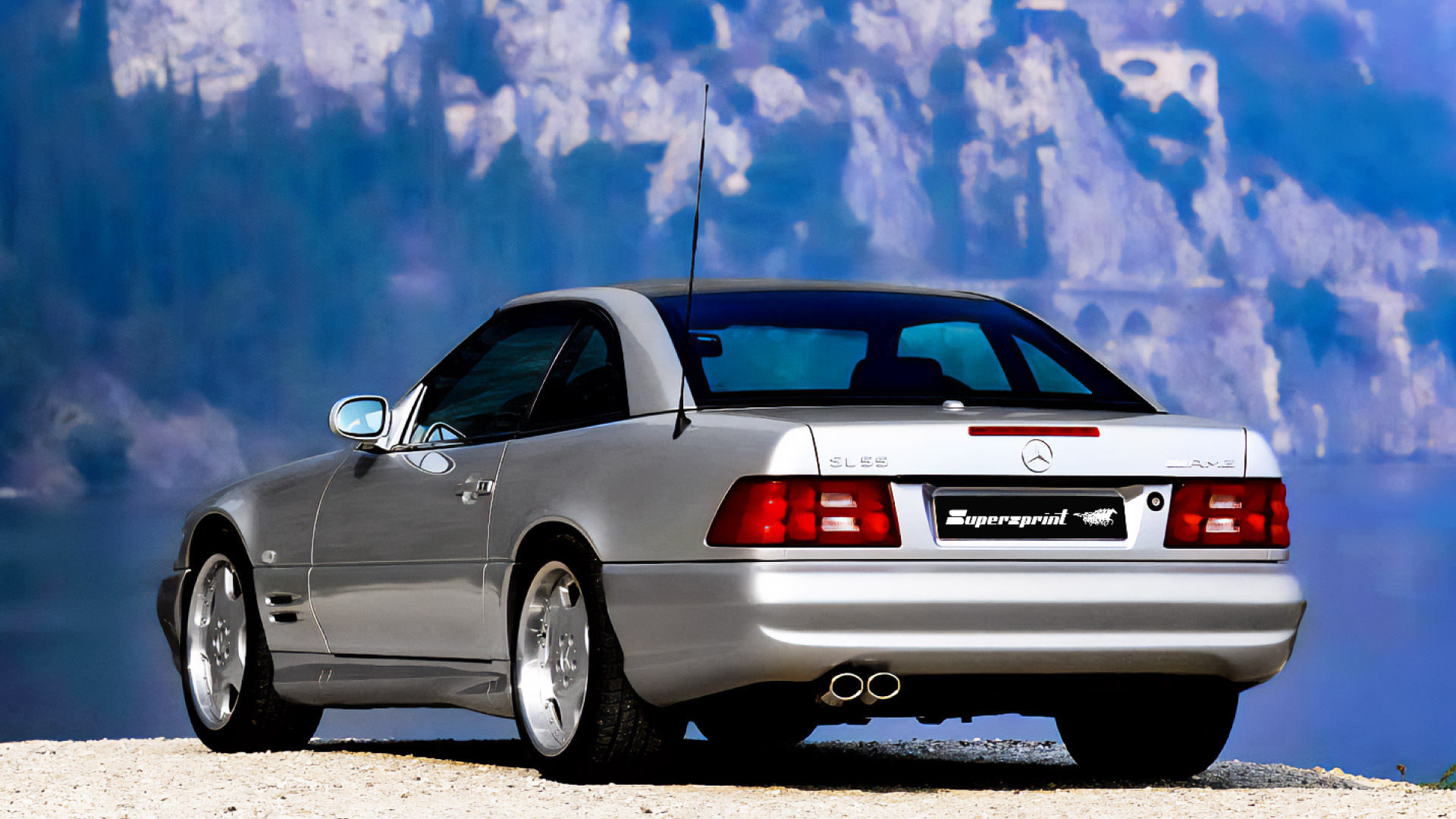 Impianto di scarico per MERCEDES R129 SL 55 AMG V8 (Mot. M113 - 354 Hp) '99 ->'01