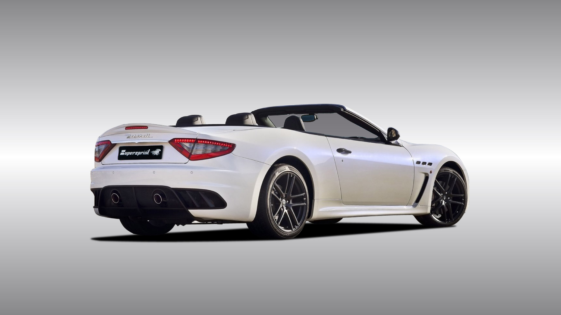 Supersprint Exhaust for MASERATI GranCabrio MC 4.7i V8 (460 Hp) 2013 ->
