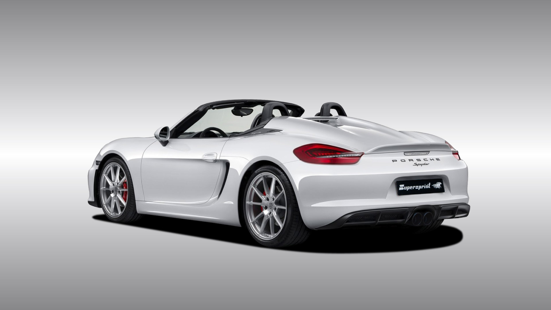 Supersprint Exhaust for PORSCHE 981 BOXSTER Spyder 3.8i (375 Hp) 2015 -> 2016