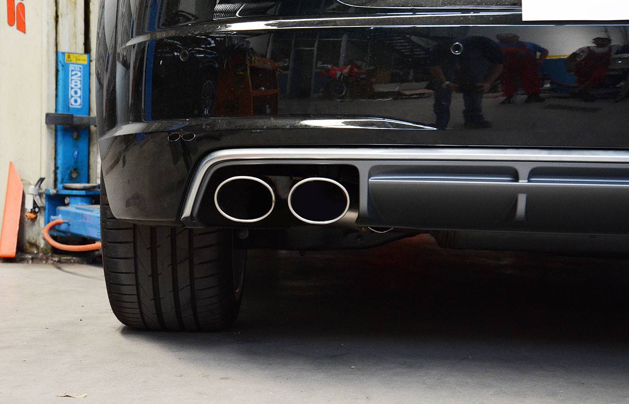 4 Endpipe kit Right - Left 100x75