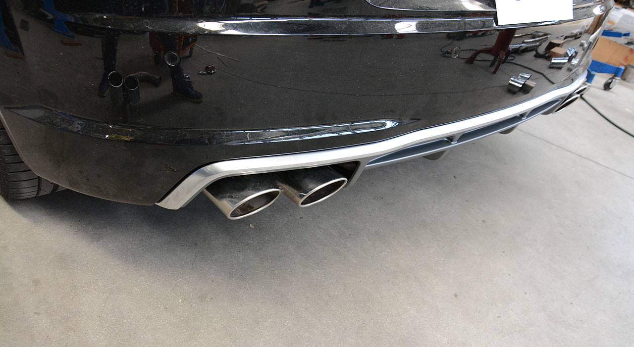 4 Endpipe kit Right - Left 100x75