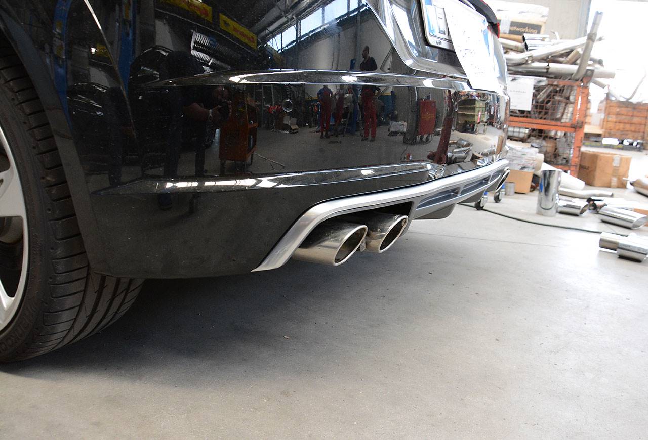 4 Endpipe kit Right - Left 100x75