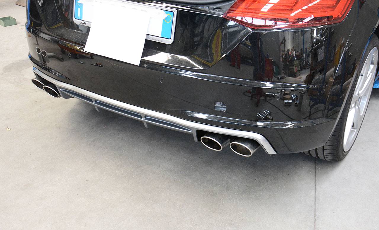 4 Endpipe kit Right - Left 100x75