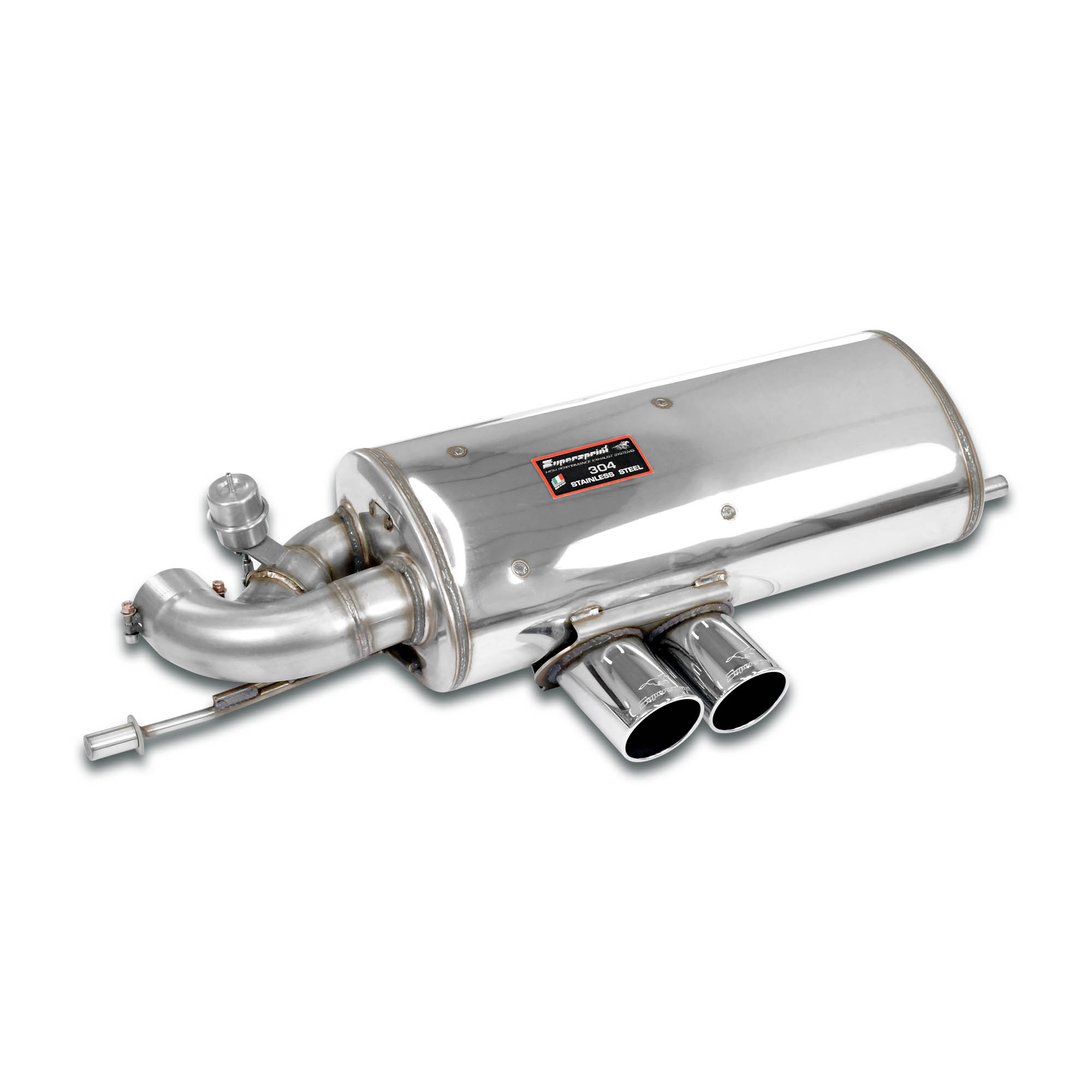 Rear Exhaust OO90 with bypass valve