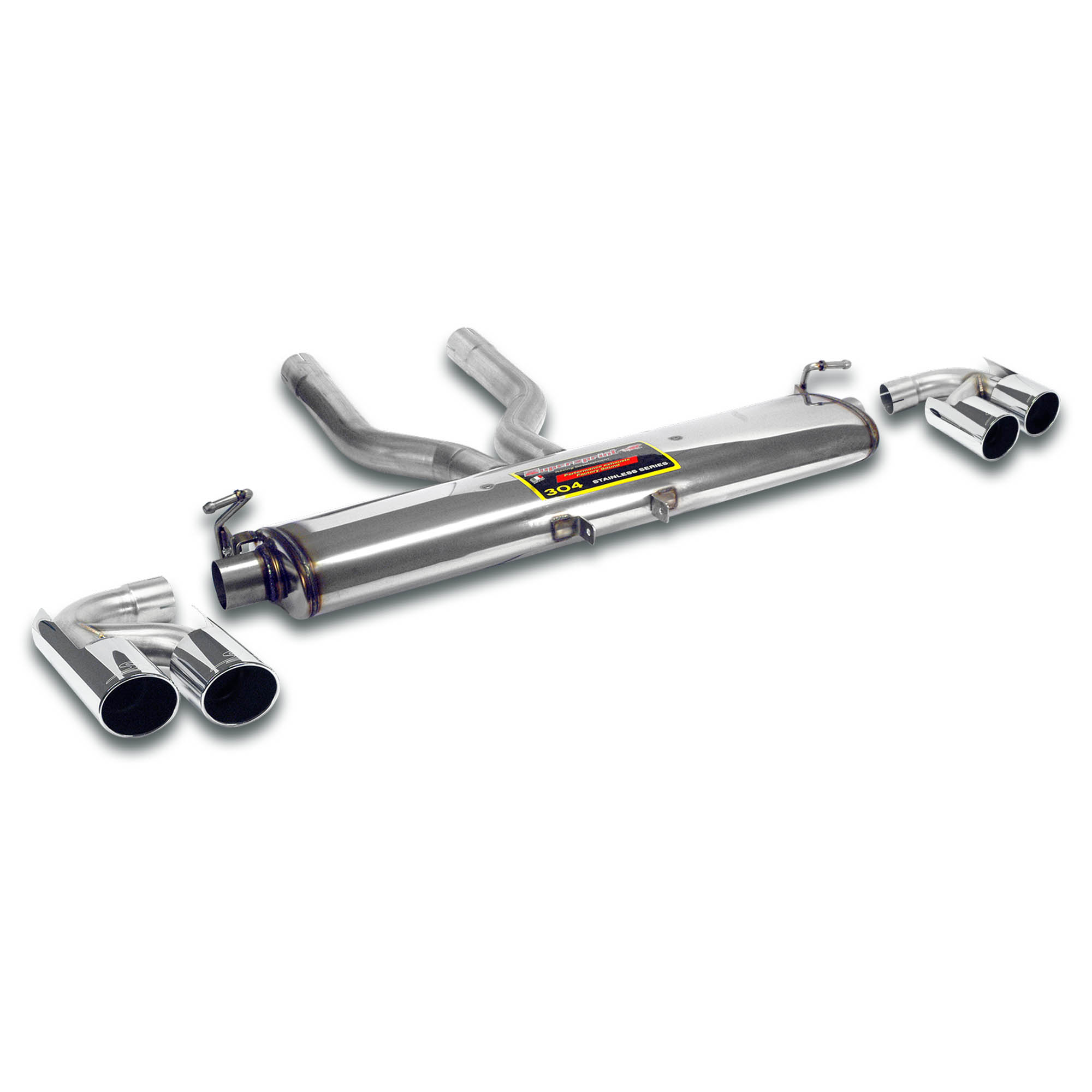 Rear exhaust Right OO100 - Left OO100