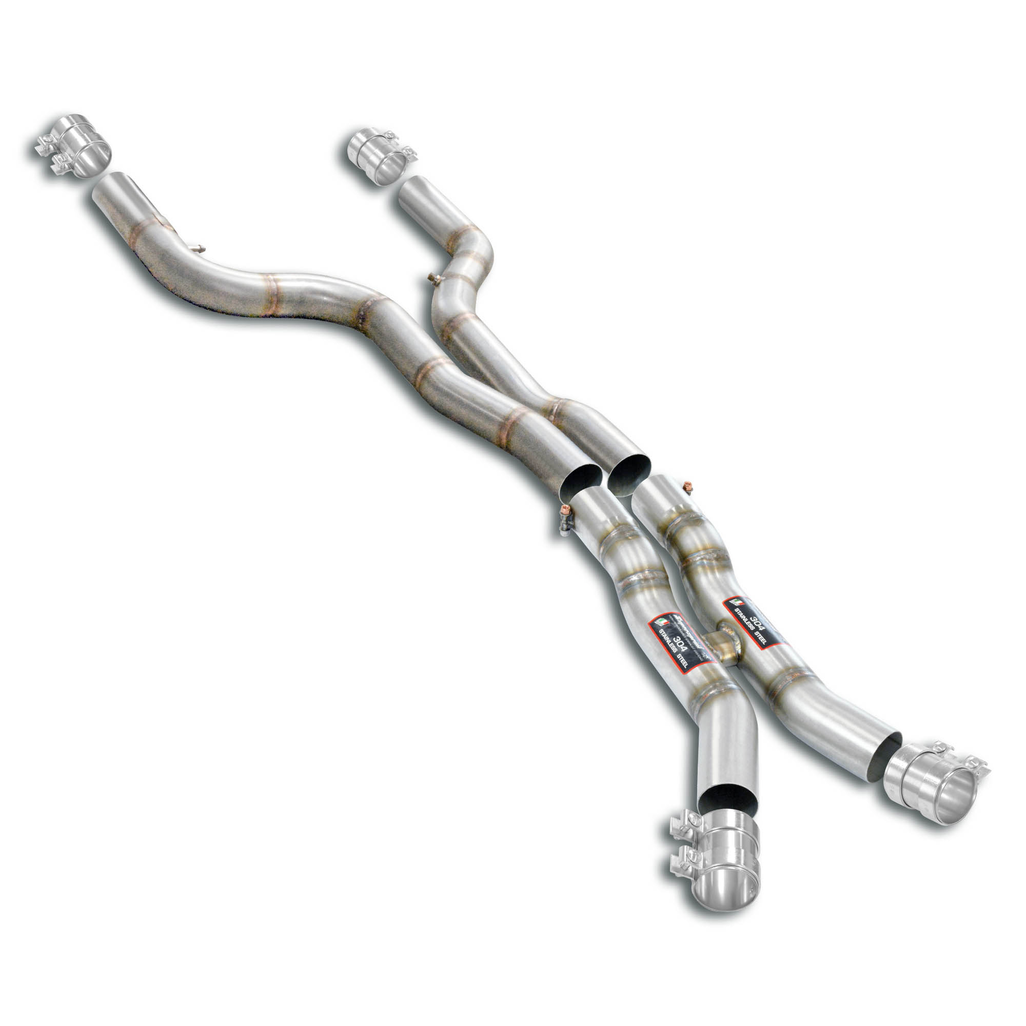 Resonator deleting Package - California emission compliant Accepts the Std - Oem muffler