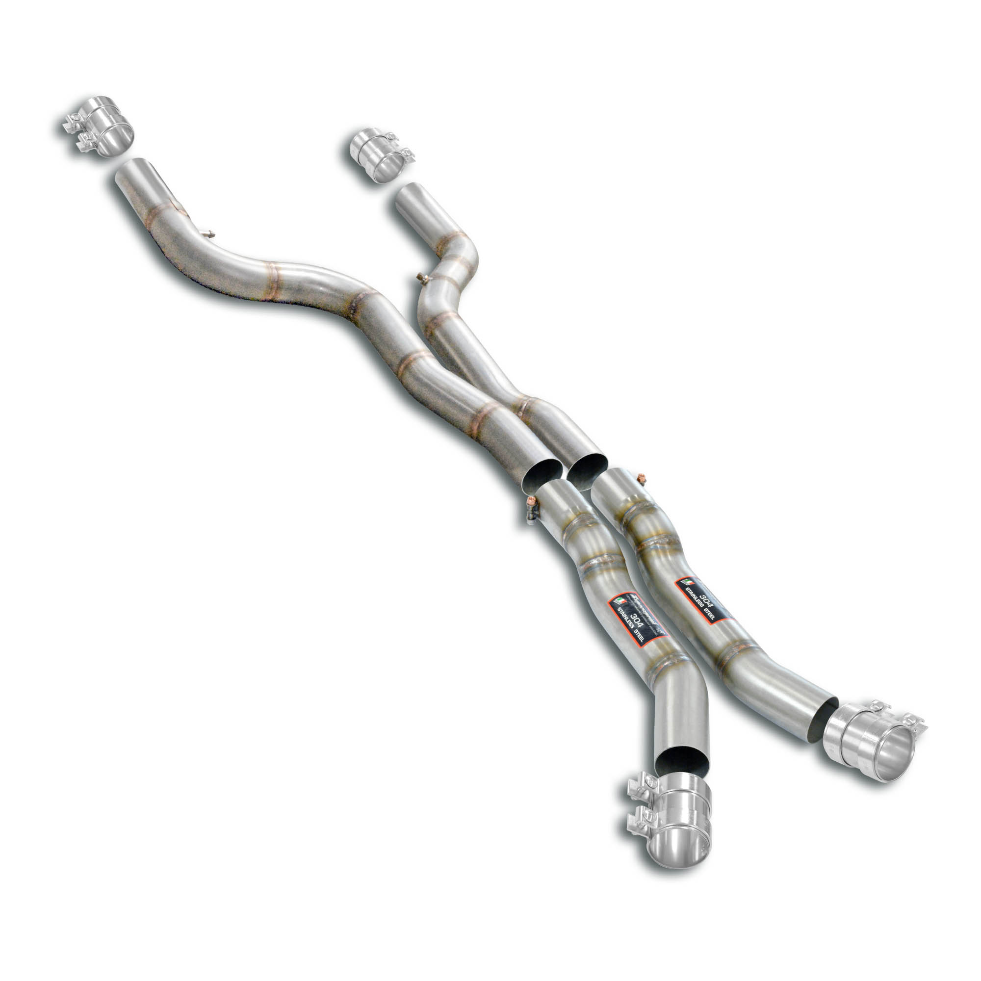 Resonator deleting Package - California emission compliant Accepts the Std - Oem muffler