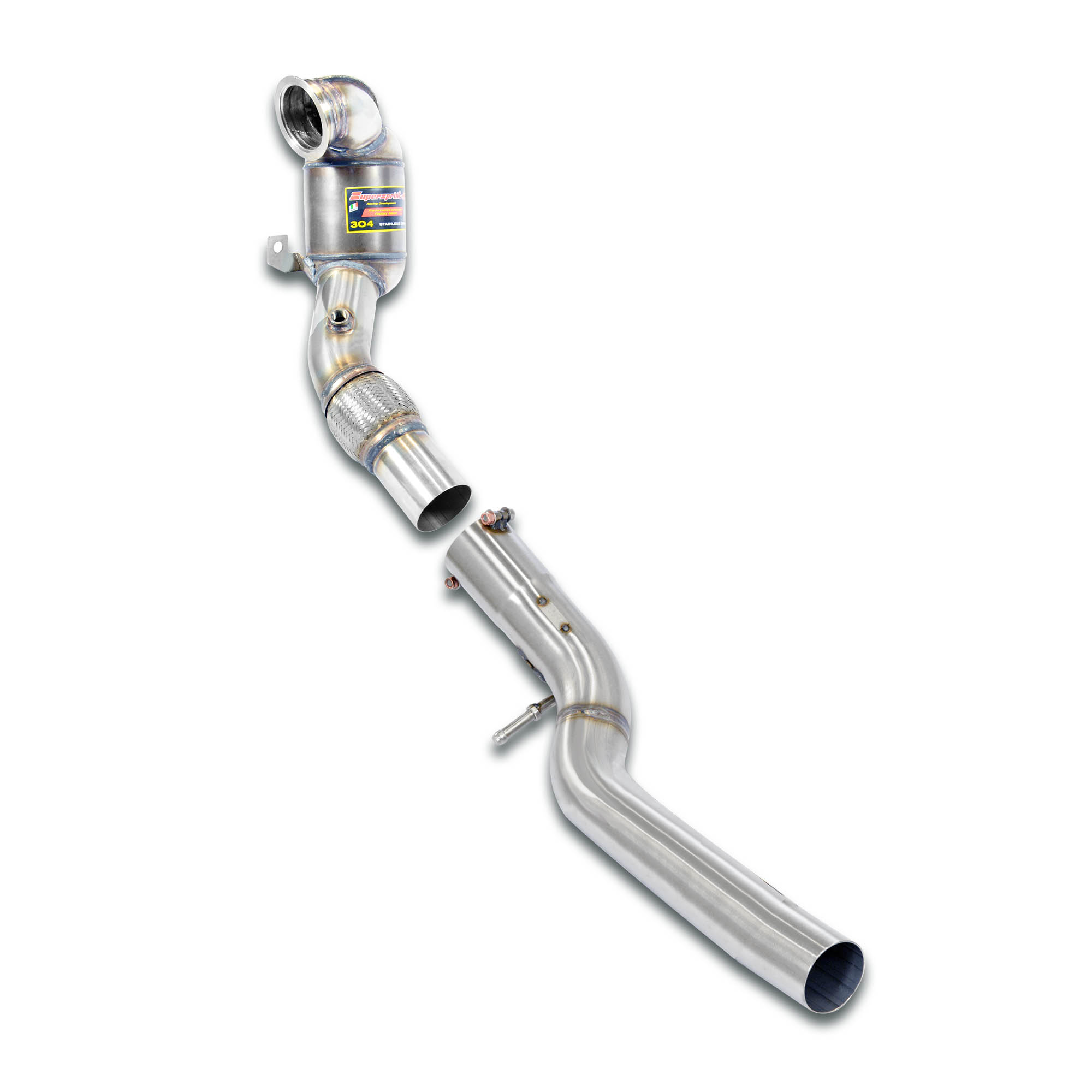 Tubo turbina con catalizzatore metallico WRC 100 CPSI
