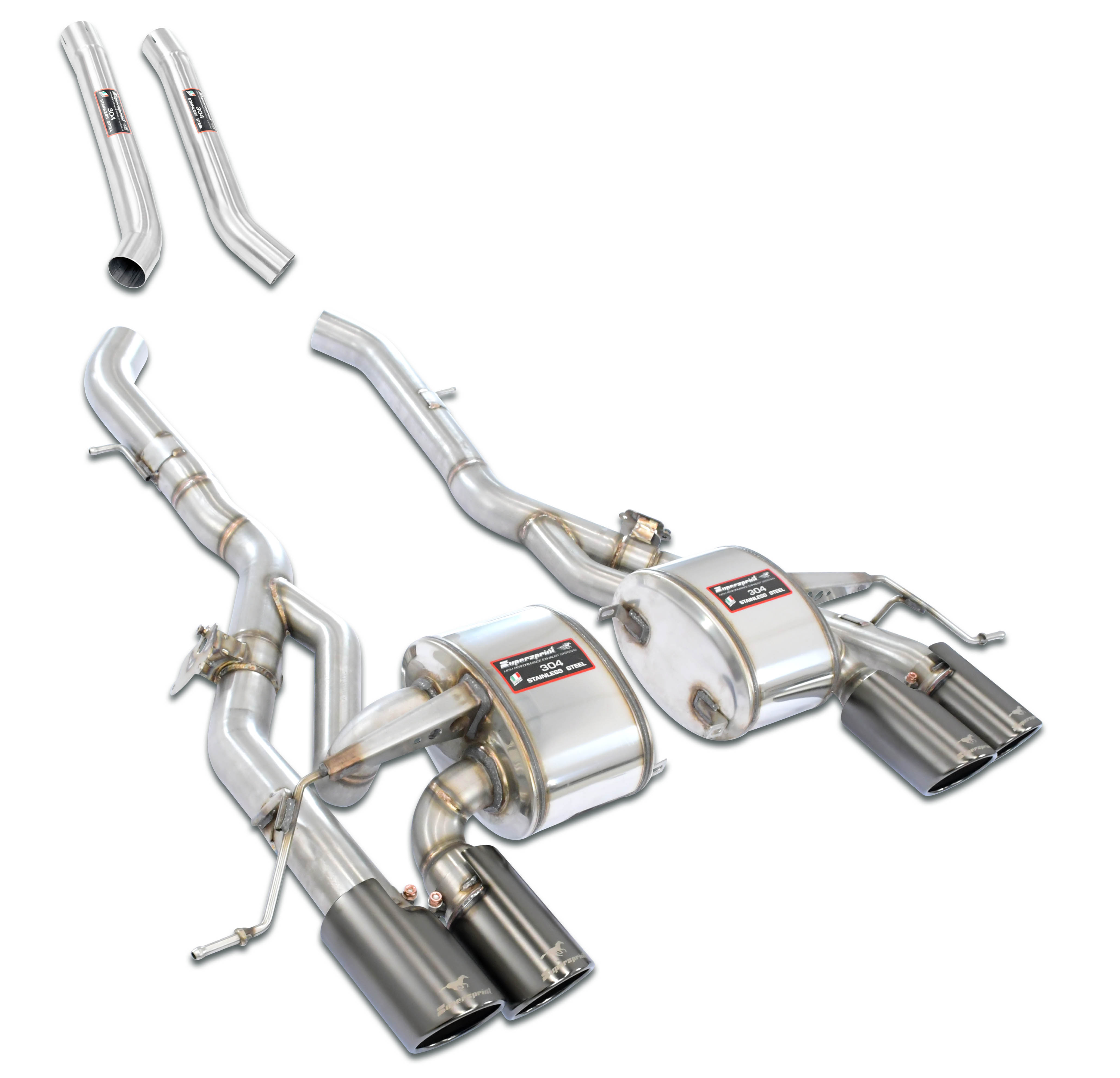 Rear Muffler Touring Package Deleting - mid resonator