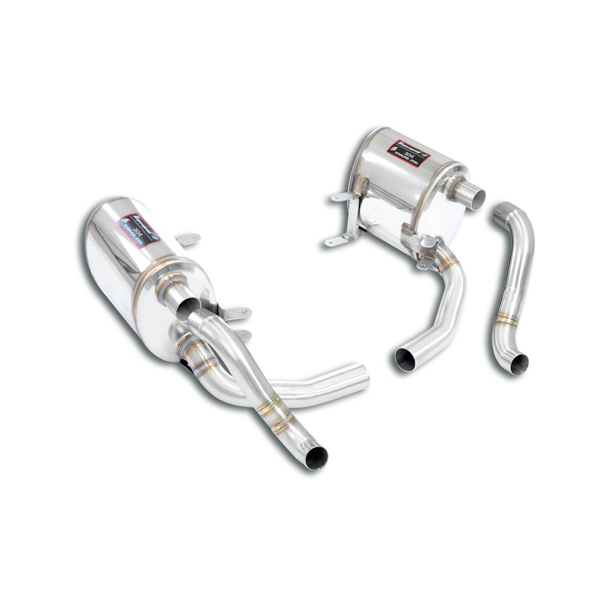 Race Mufflers Package, Std endpipes