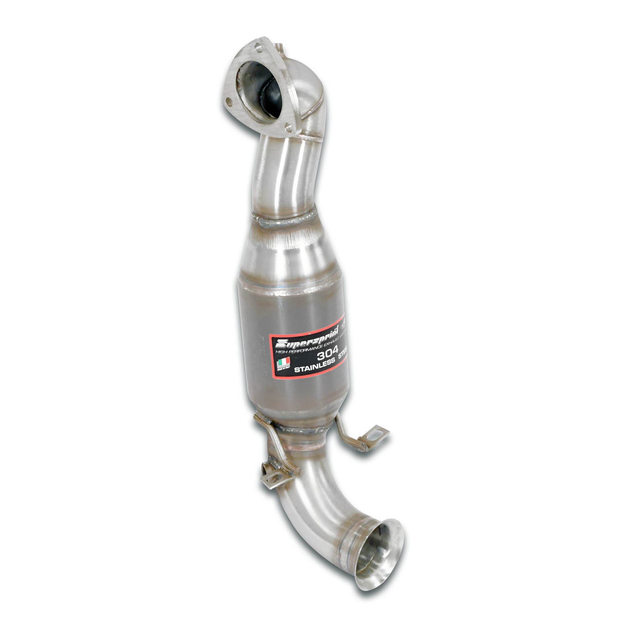 Turbo downpipe kit with Metallic catalytic 100CPSI
