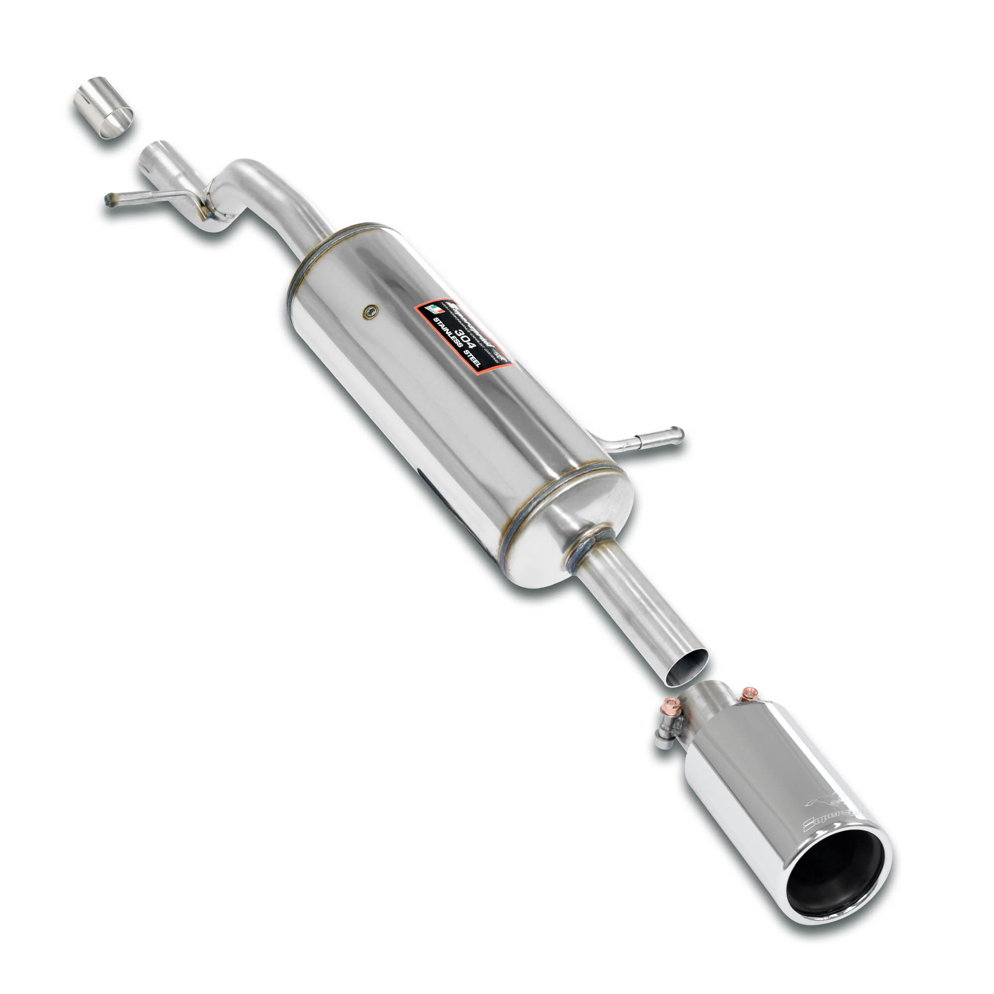 Rear muffler package - B