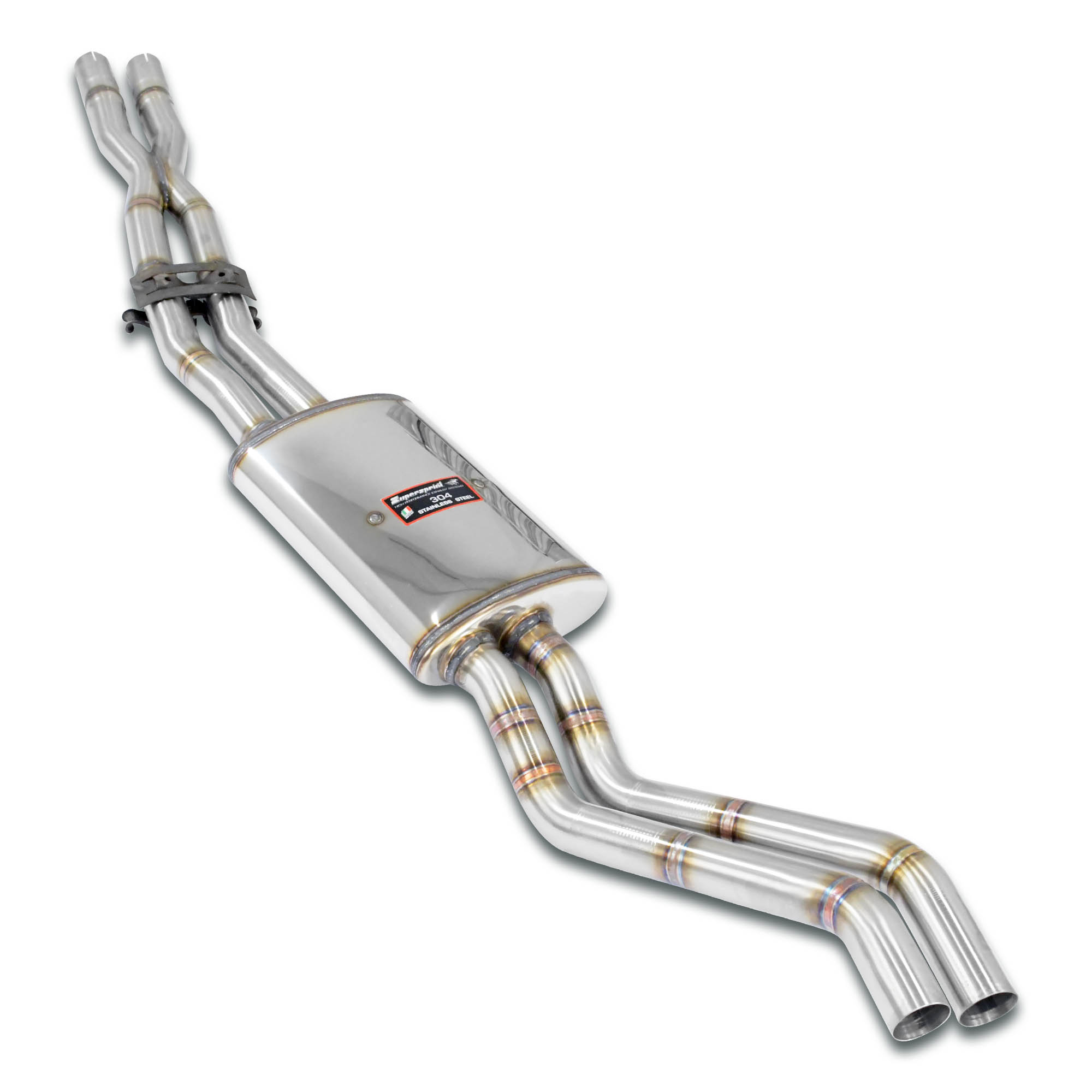 Anteriore X-Pipe + Silenziatore centrale