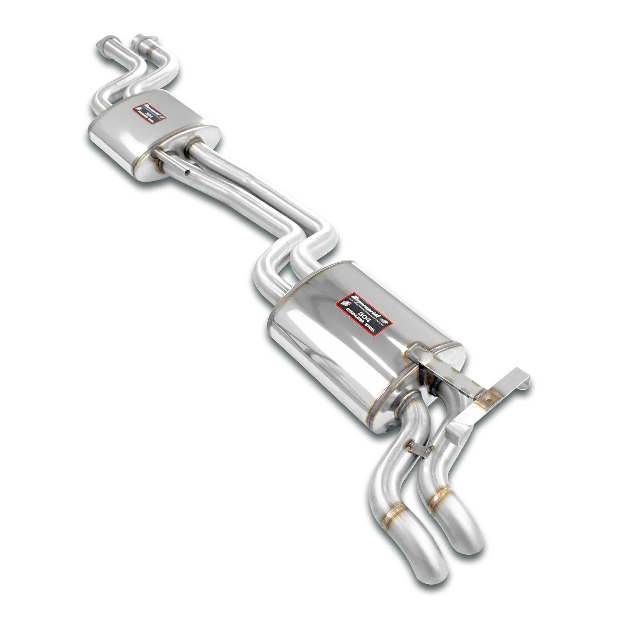 Centre + rear exhaust Stealth