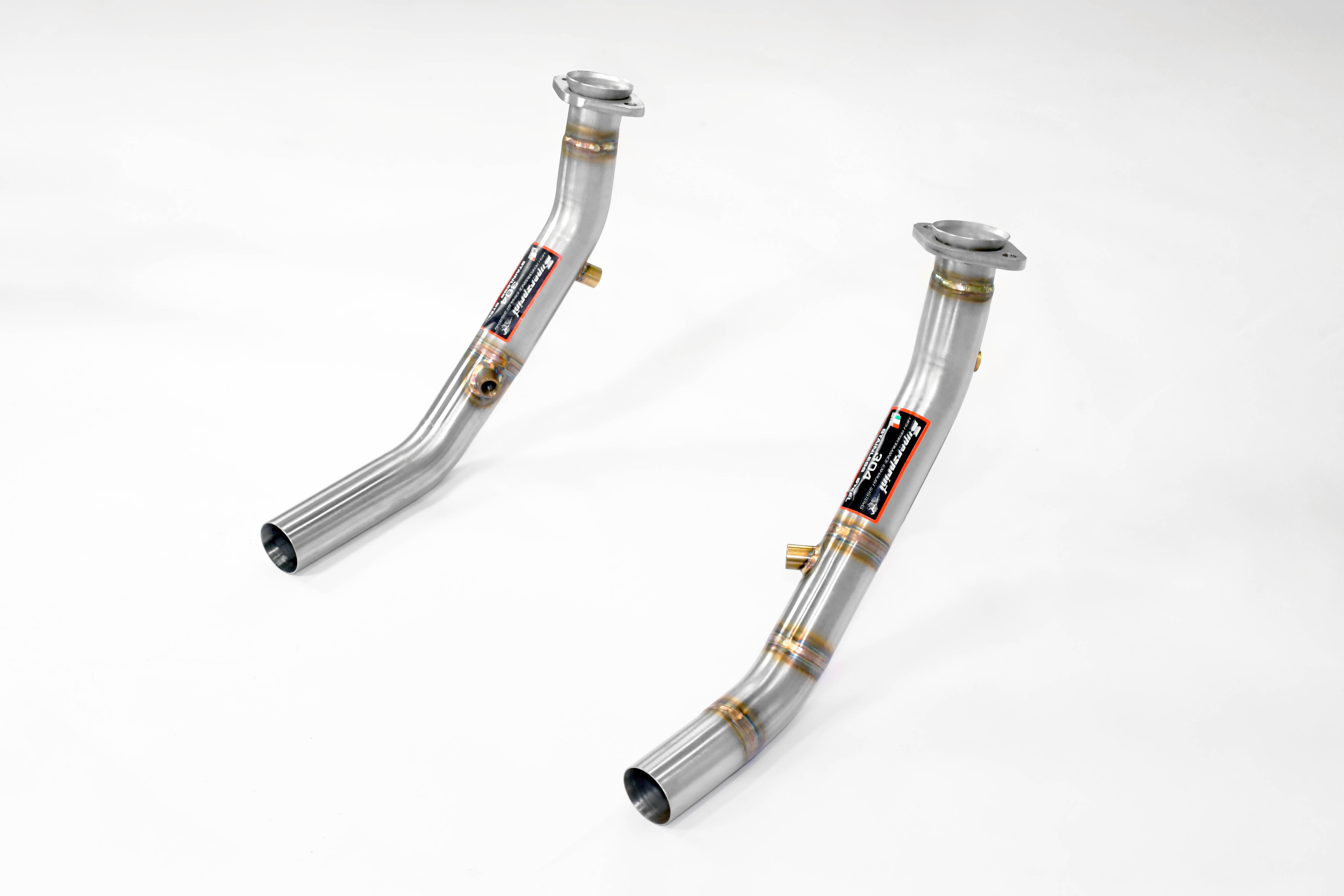Downpipe kit Right - Left (Deletes the catalytic) 