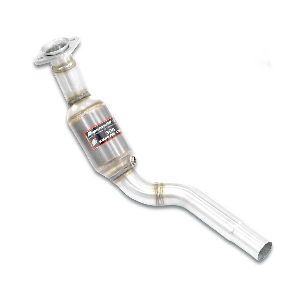 Downpipe Links + Sport Metallkatalysator