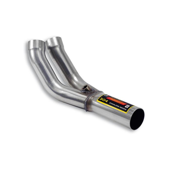 Bivio "Y-Pipe" per collettore di serie<br>(sostituisce pre-catatalizzatore)<br>Collegamento a saldare