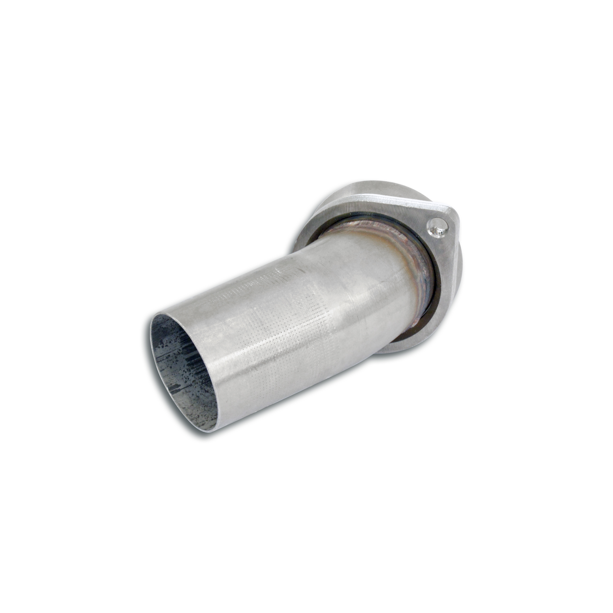 Connecting pipe with flange