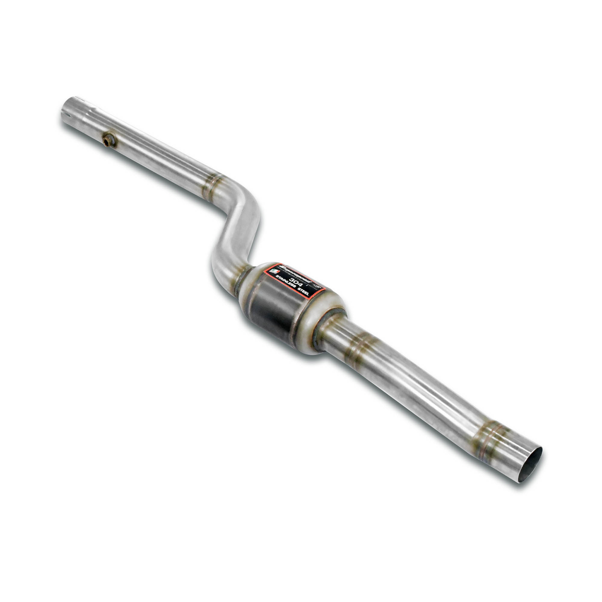 Tubo anteriore Destro con catalizzatore metallico HJS 100CPSI