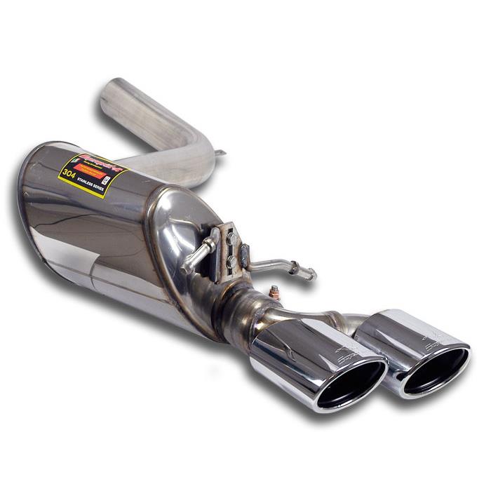 Rear muffler Sport Left 120x80