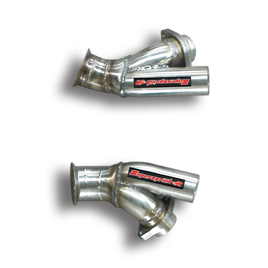 Connecting pipes kit Y Right - Left For OEM kat