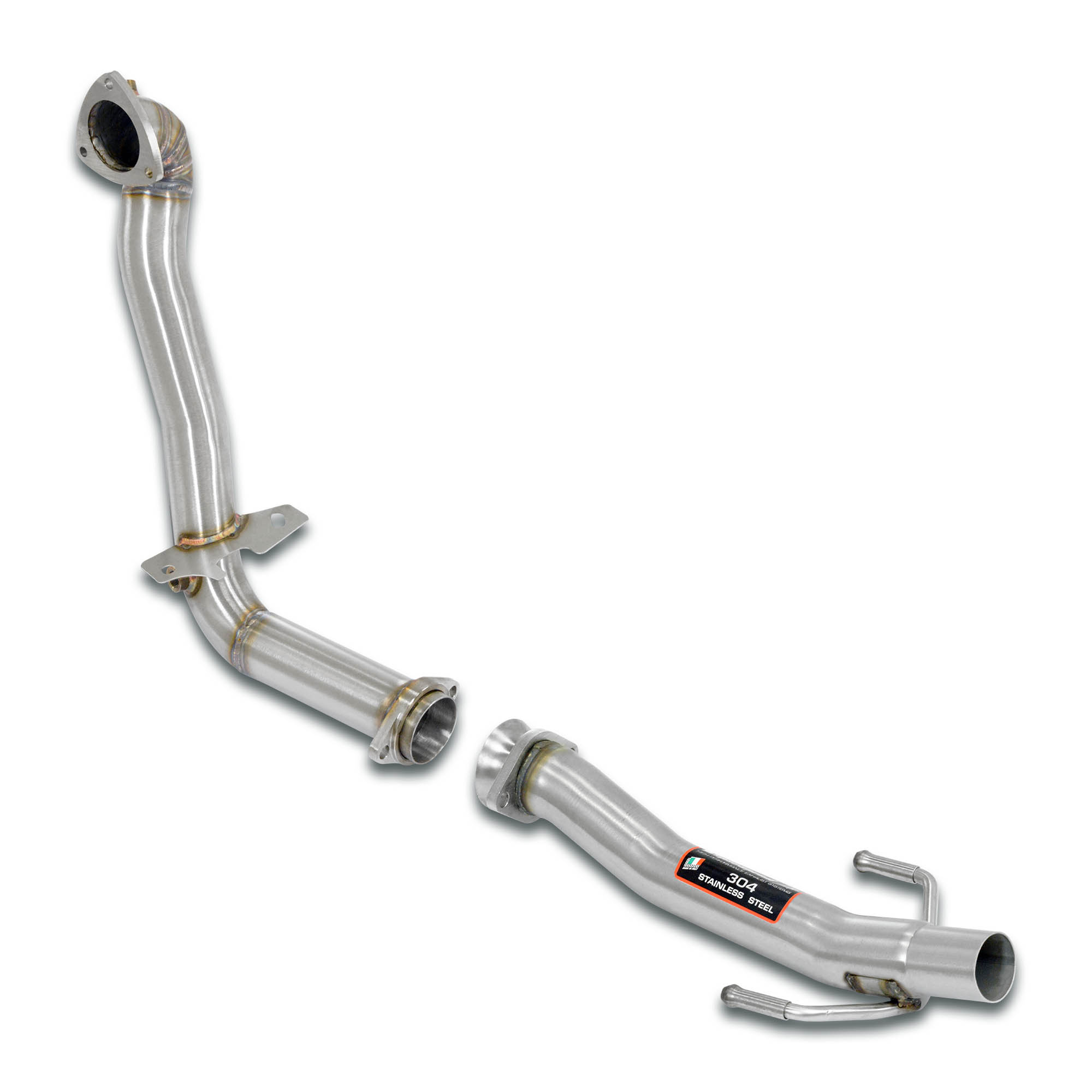 Turbo downpipe kit 100% Stainless steel (Replaces OEM catalytic converter)