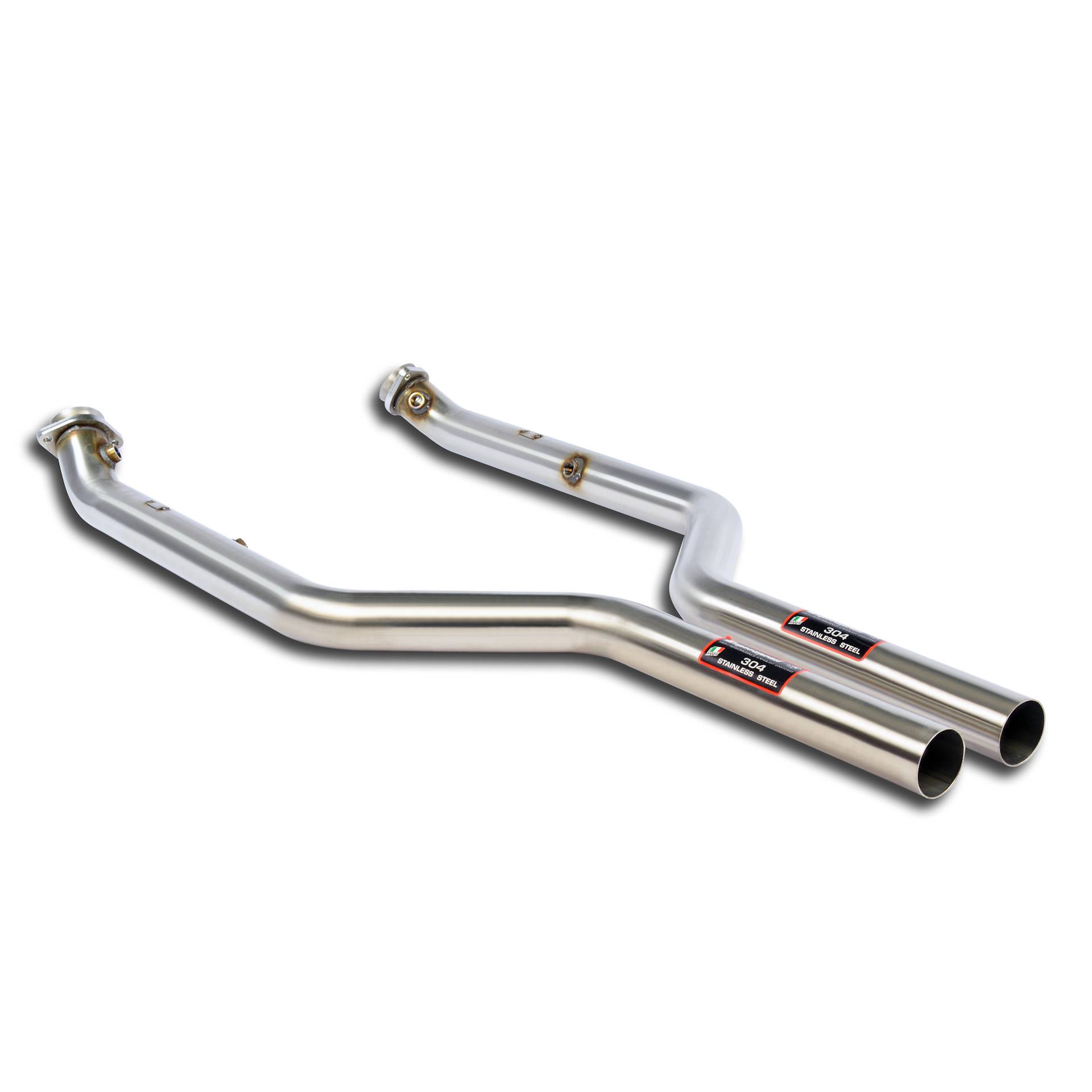 Front pipes kit Right - Left (Replaces catalytic converter)
