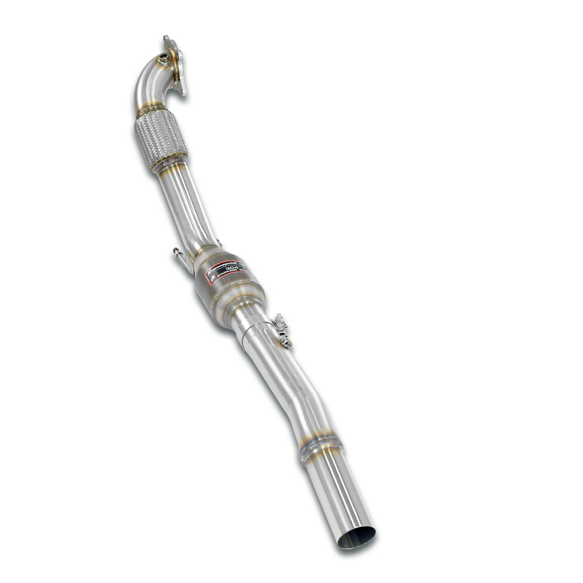 Rohrsatz ab Turbolader + Sport Metallkatalysator 200 CPSI