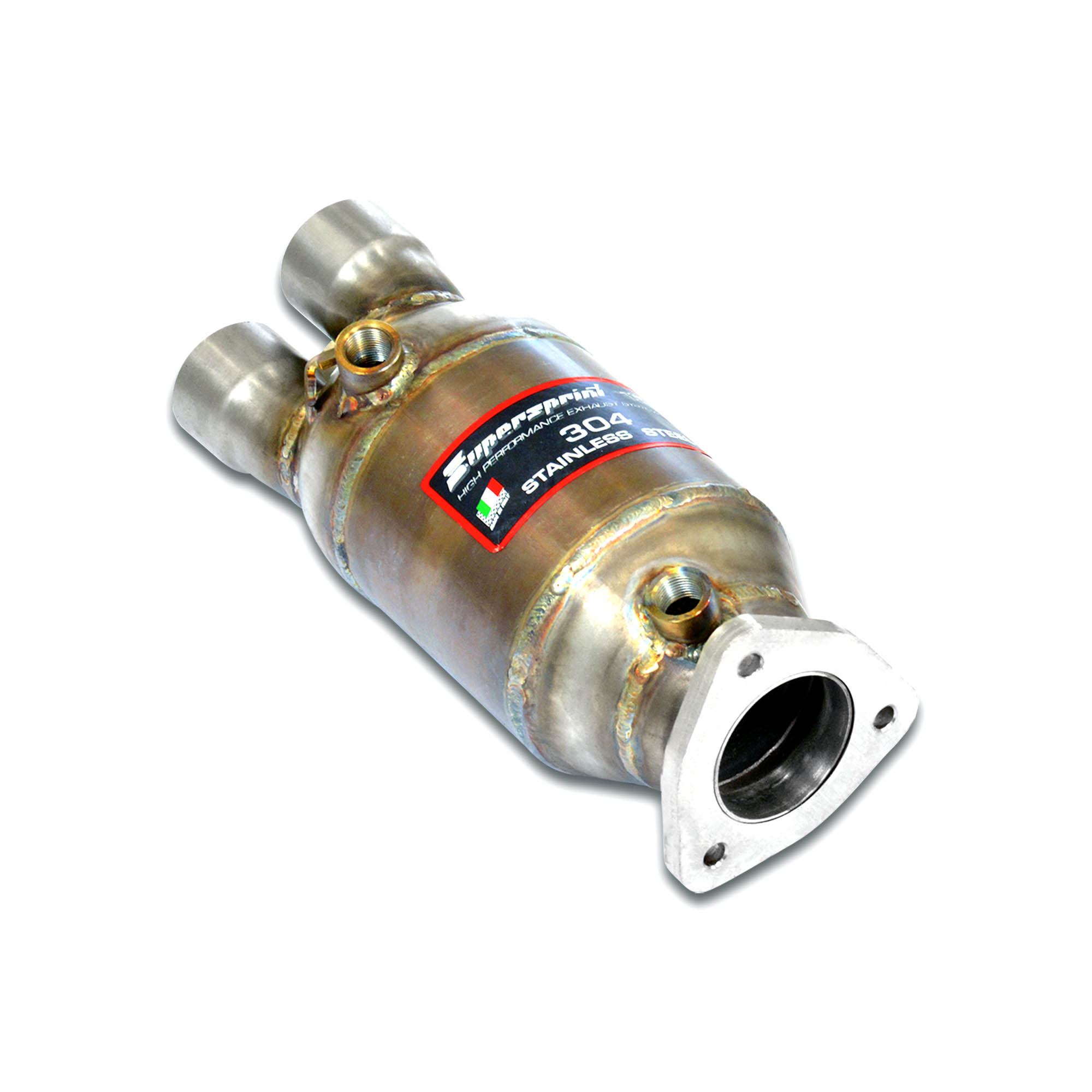 Anteriore Sinistro con catalizzatore metallico