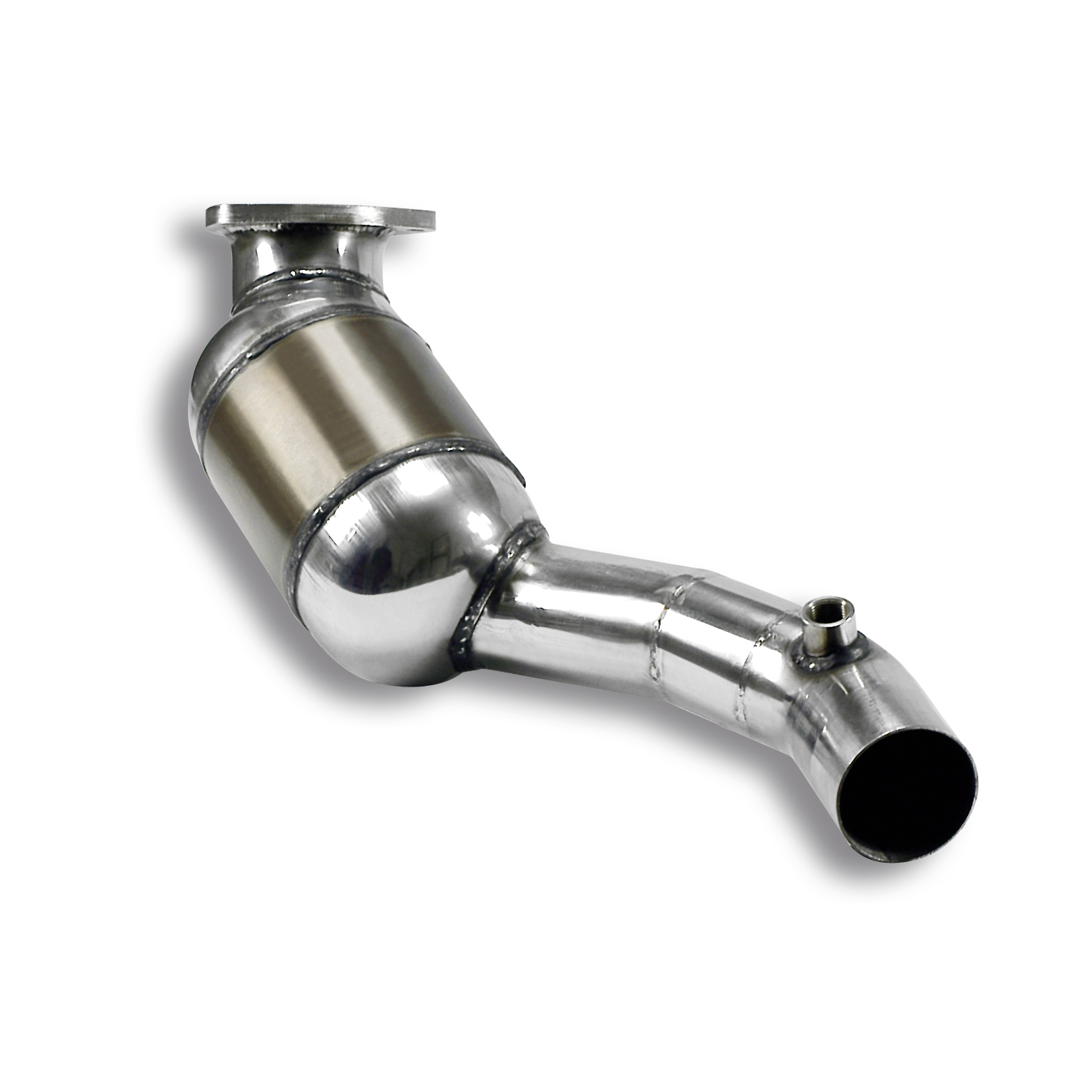 Front Metallic catalytic converter Left
