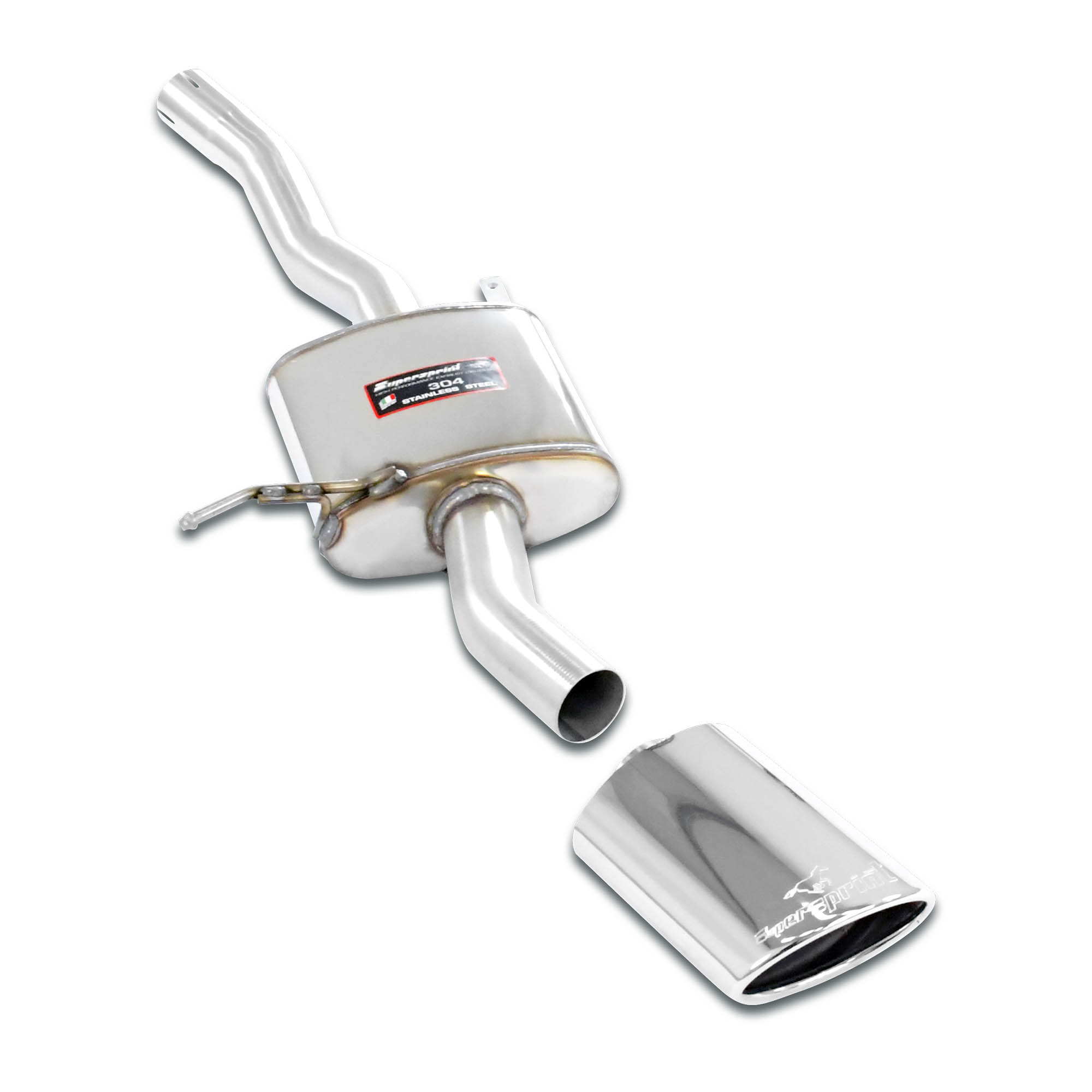 Rear exhaust Left 145x95