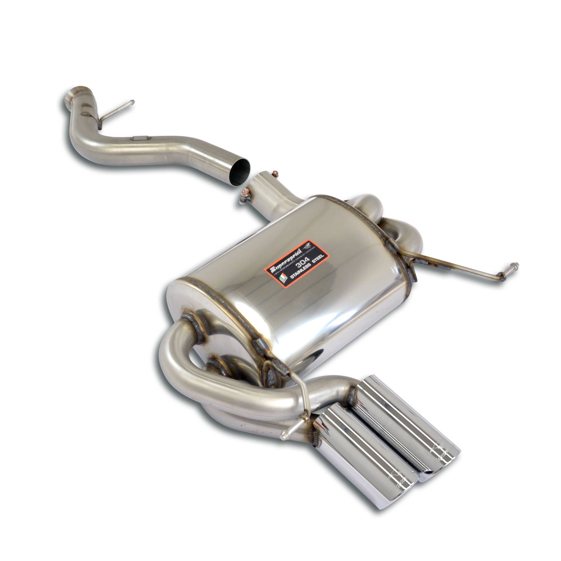 Endschalldämpfer OO80 Zu verschweißenden