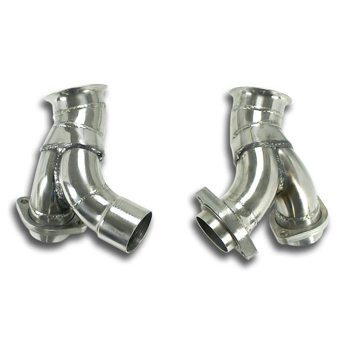 Connecting pipes kit Y Right - Left For OEM kat