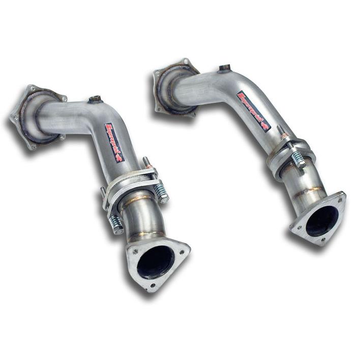 Turbo downpipe kit Right - Left (Replaces pre-catalytic converter)
