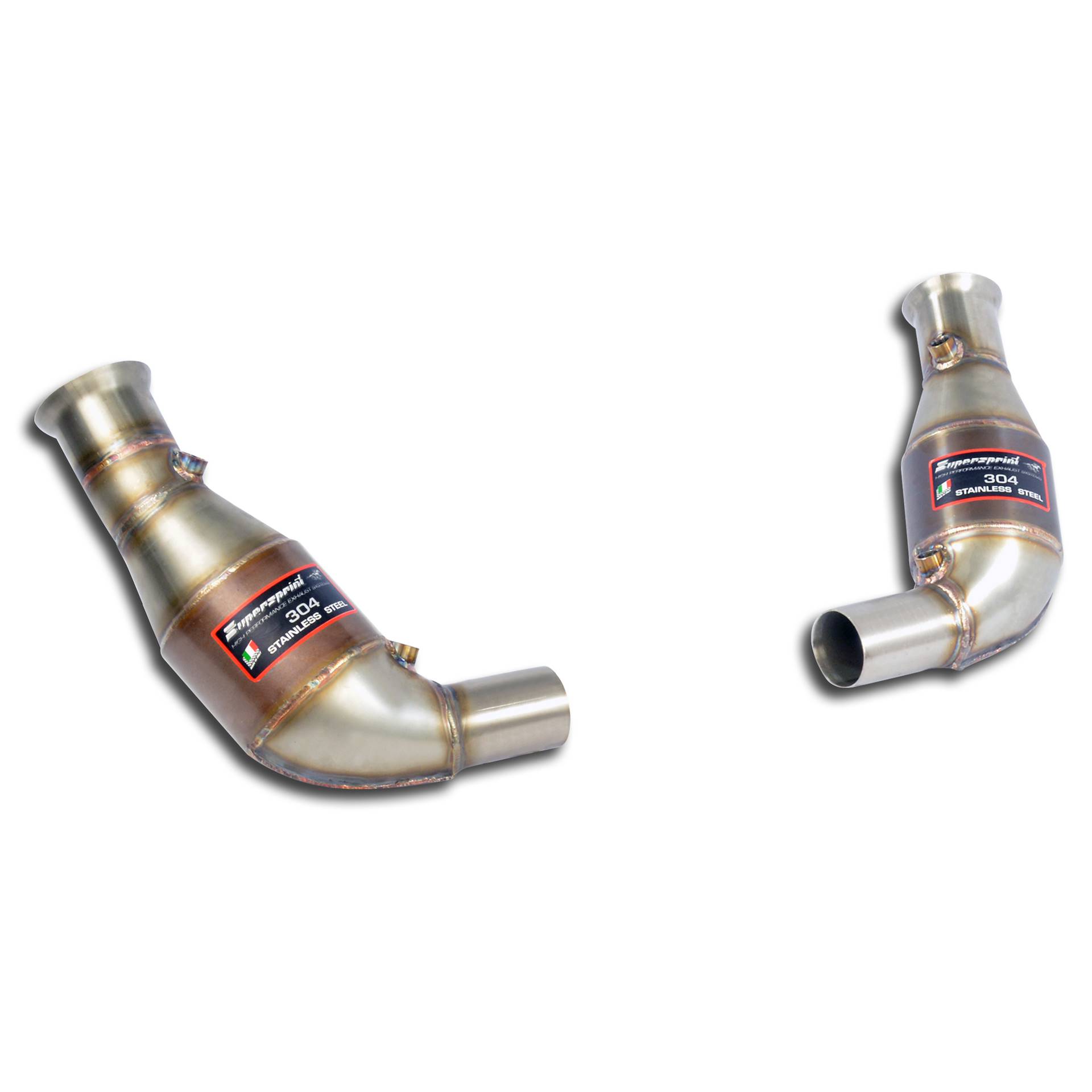 Catalizzatore metallico Destro - Sinistro 100CPSI WRC