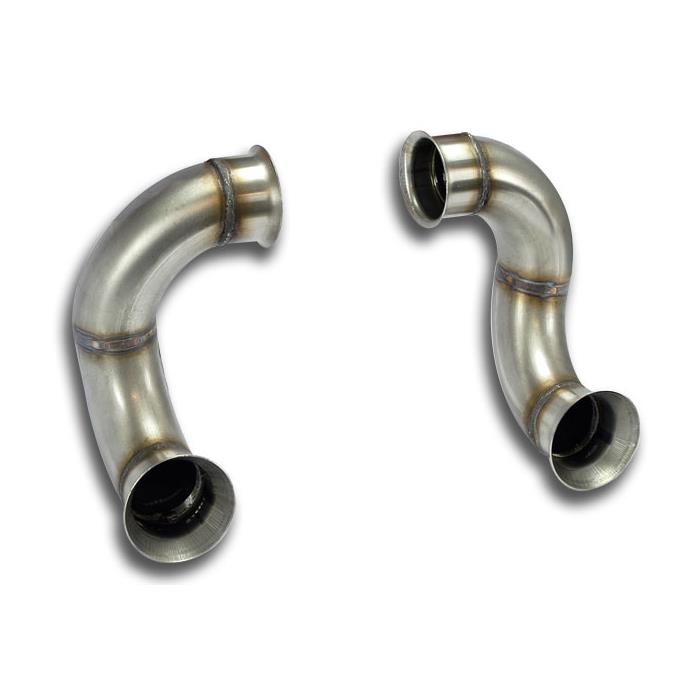 Connecting pipes kit for OEM endpipes