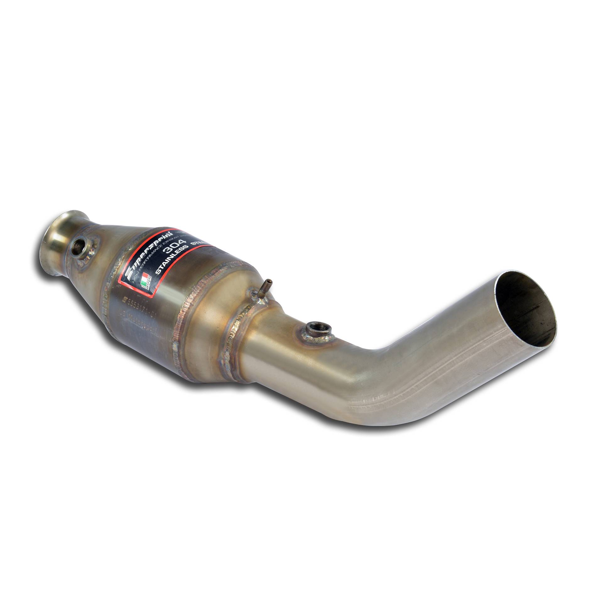 Front  Metallic catalytic converter Left