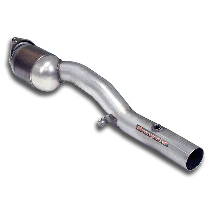 Front Metallic catalytic converter Right