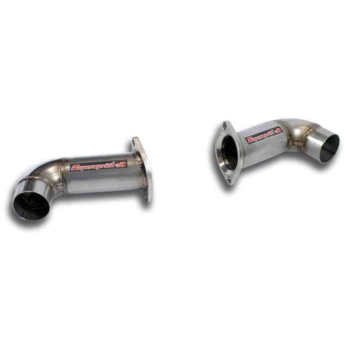Connecting pipe kit Right + Left (For OEM endpipes)