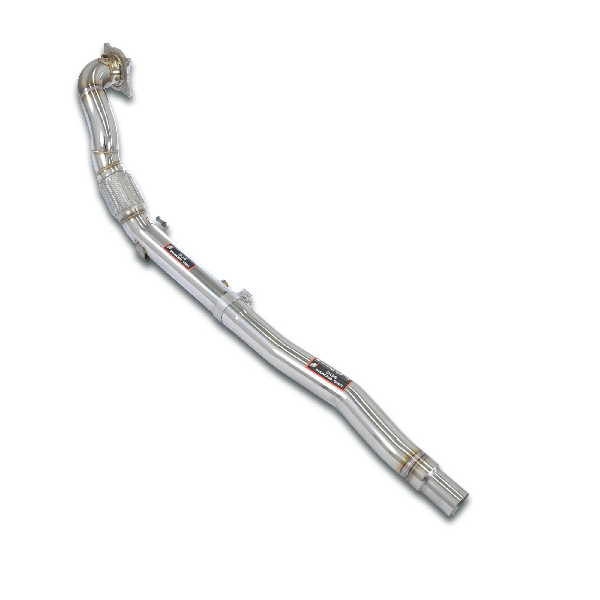 Turbo downpipe kit (Replaces OEM catalytic converter)