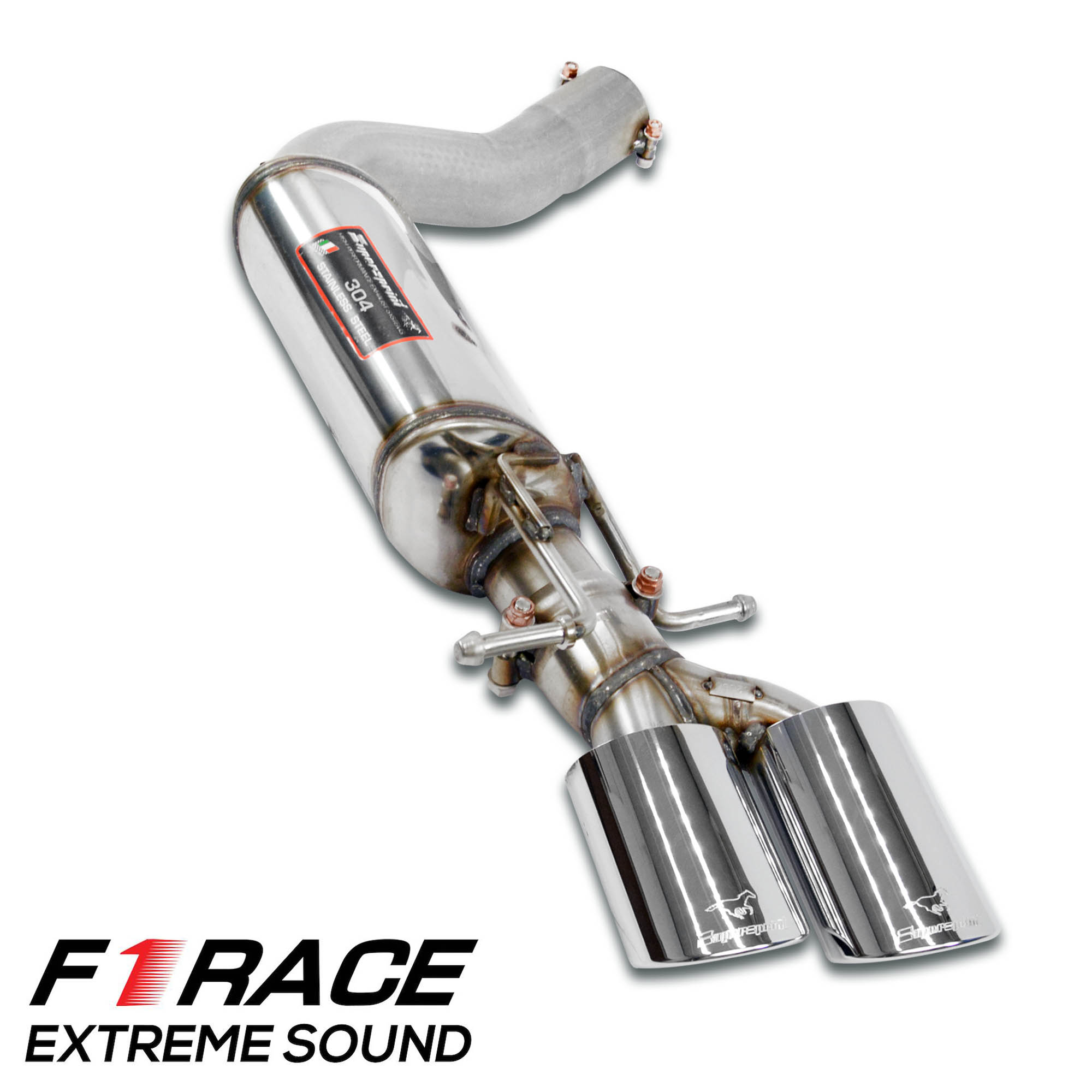 Endschalldämpfer Links F1 Race 120x80