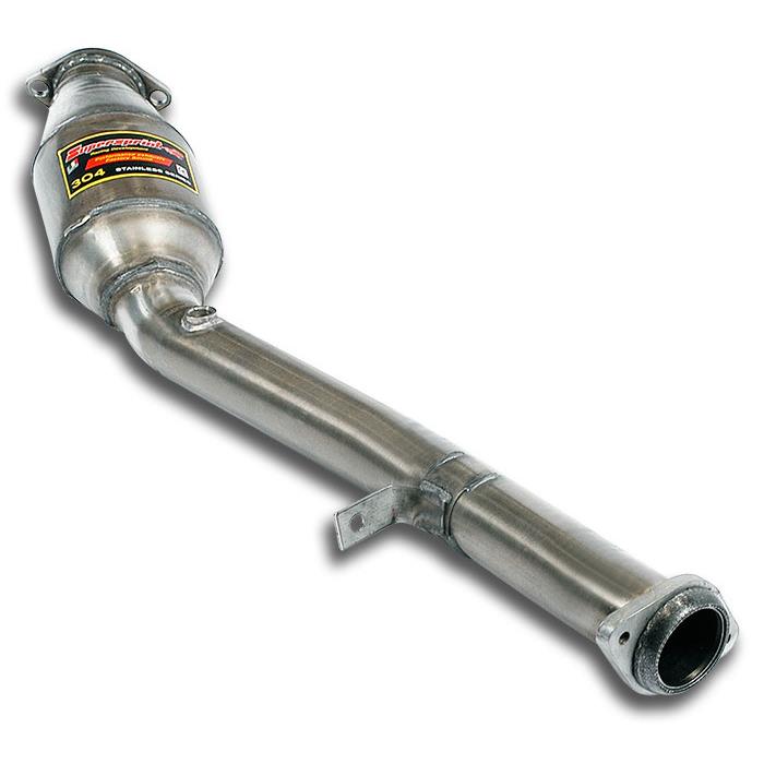 Front Metallic catalytic converter