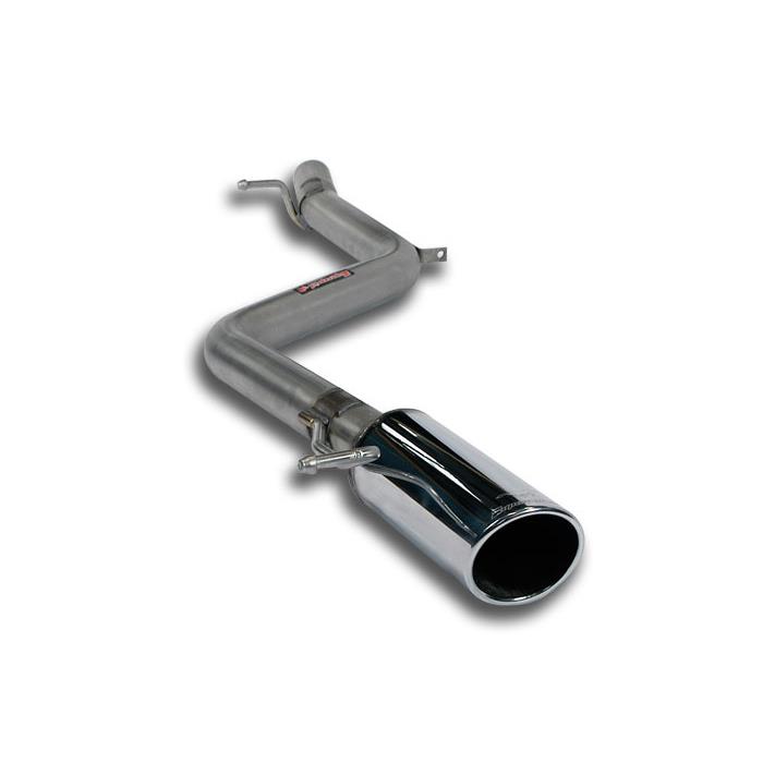 Rear pipe Left OO100 (Muffler delete)