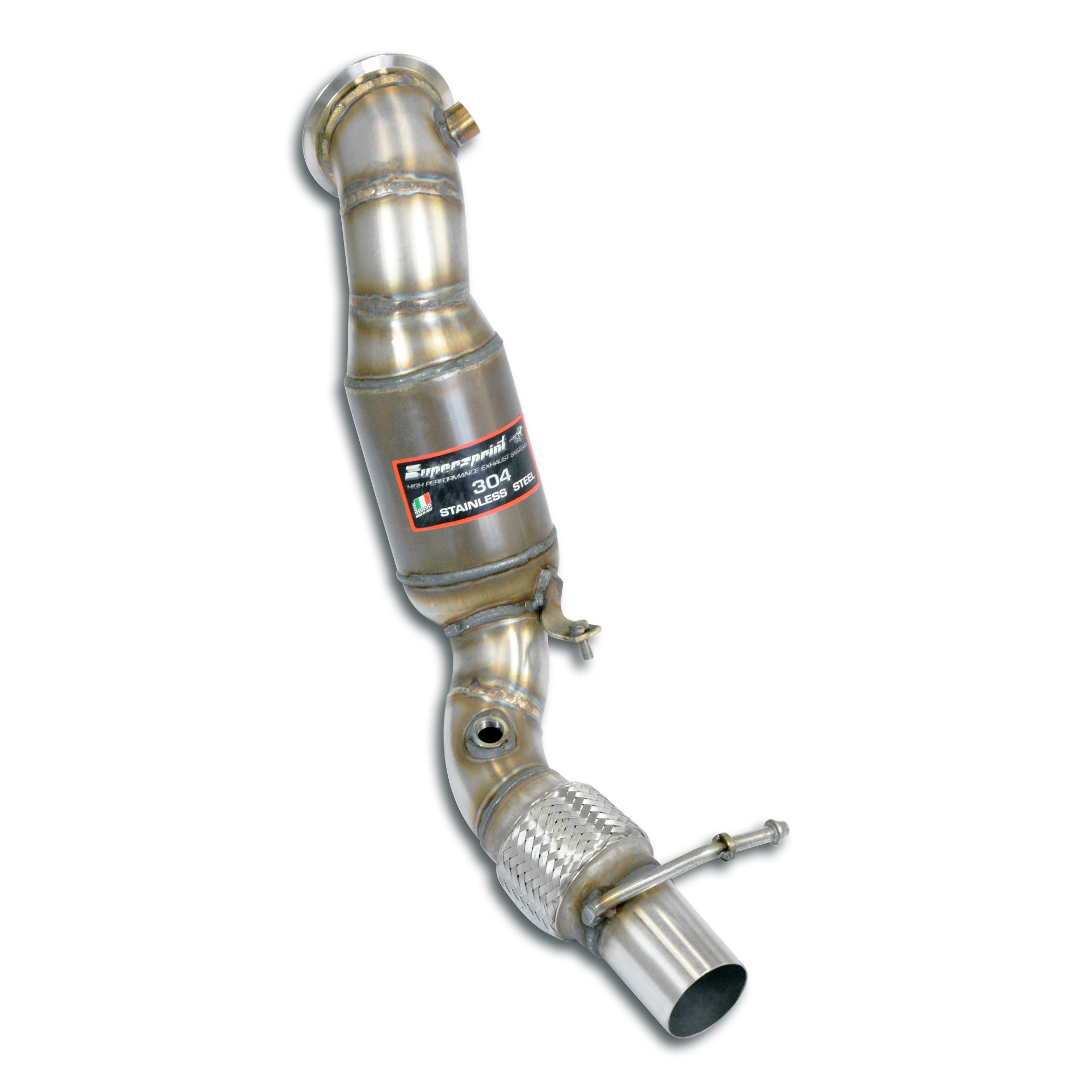 Downpipe + Catalizzatore metallico